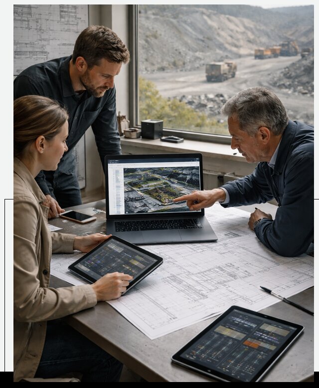 Разработка и внедрение систем для горнодобычи в Дюртюли