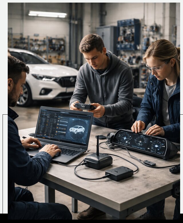 Разработка Connected Car и ПО для автопрома в Дюртюли