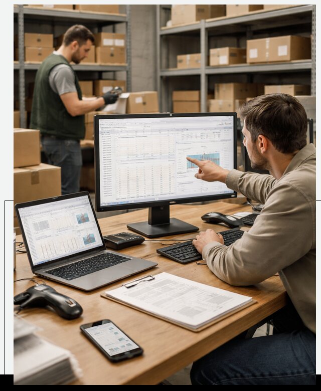 Автоматизация торговых сетей: ERP и учёт в Дюртюли под ключ