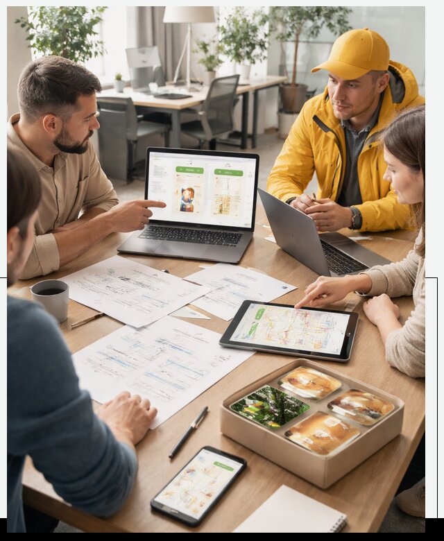 Разработка агрегатора доставки еды в Дюртюли от 15638 р., АвикейДюр